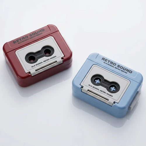 Timbrelic Mini Retro Cassette Voice Recorder Keychain