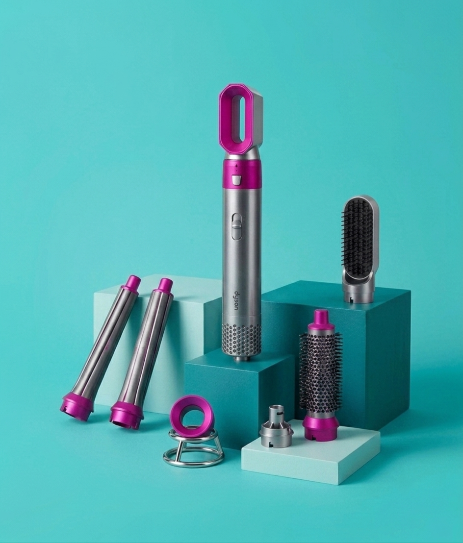 GlamHair 5-in-1 Multi Hair Styler